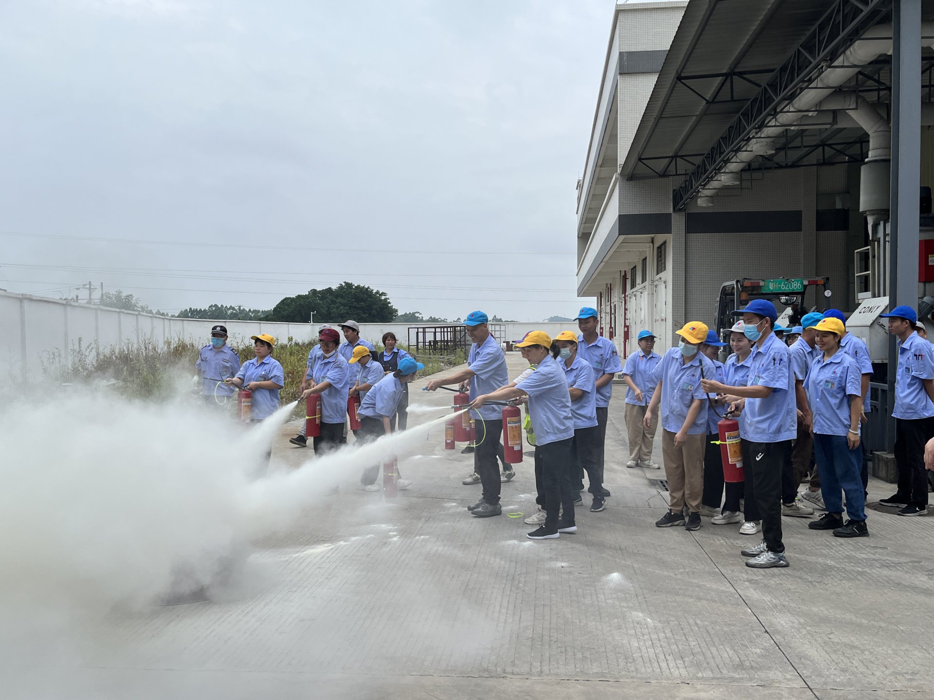 力源科技消防演練